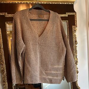 Womens Beige Sweater